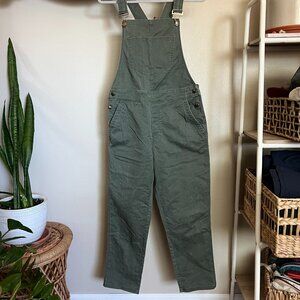 Toad & Co Juniper Utility Overall Olive Green Women's Small